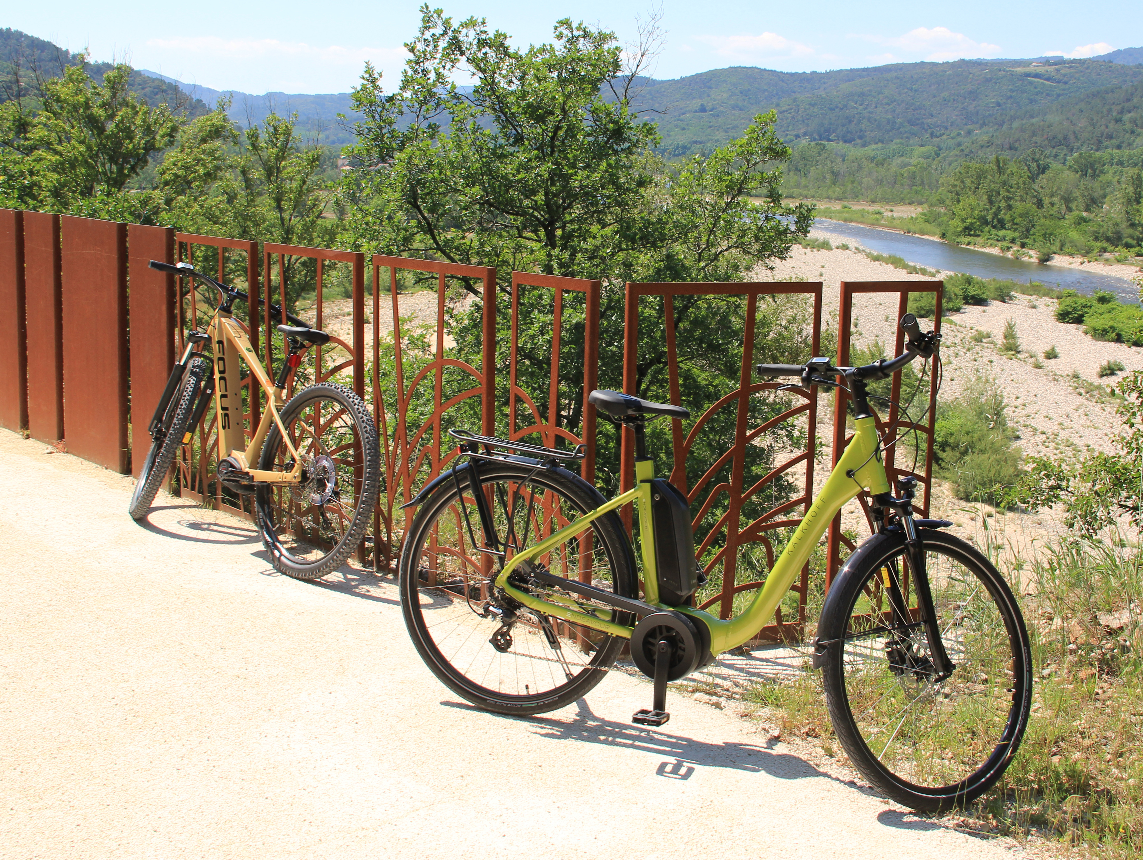 Itinéraire sur la Dolce Via en vélo électrique en 2, 3 ou 4 jours
